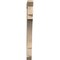 Ekena Millwork Merced Slat Rough Sawn Bracket, Douglas Fir, 4"W x 34"D x 46"H BKT04X34X46MRC06RDF - alternate 2